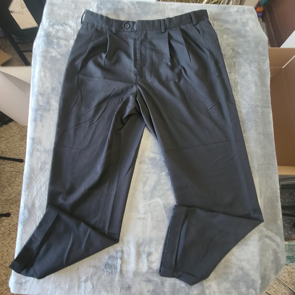 Lauren Ralph Lauren Pants Mens 36x30 Dress Pleated Classic Trousers Washable
